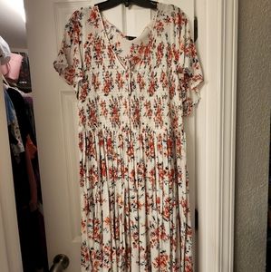 Torrid floral skater dress